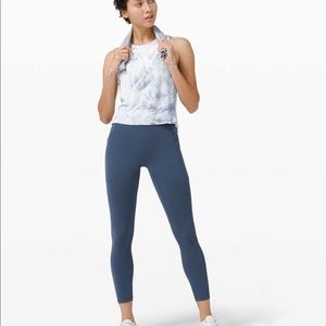NWT Lululemon Invigorate High-rise 25 Iron blue
